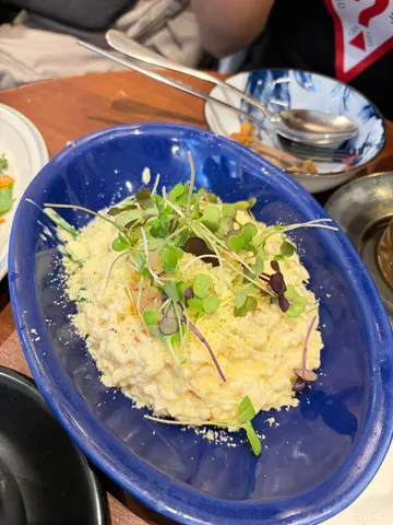 Cheese  and  seafood  rice