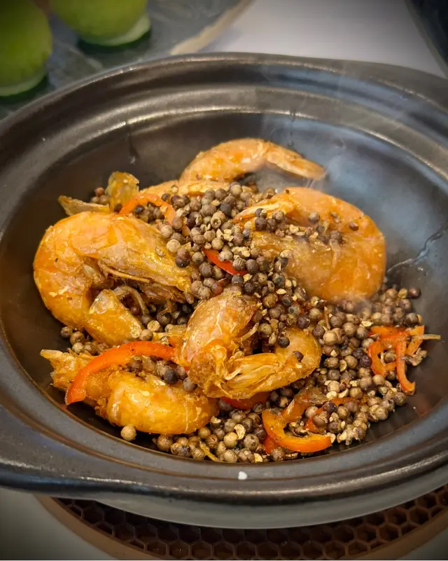 勁香沙窩胡椒蝦