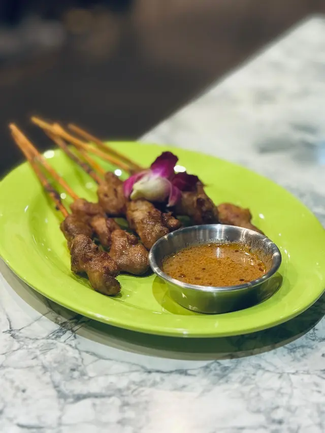 炭燒雞肉串燒沙嗲