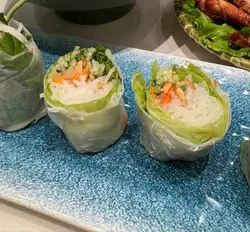 健康田园米纸卷