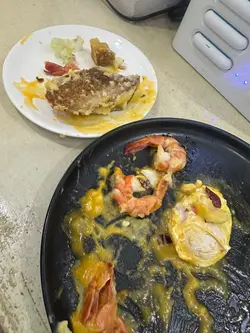 大蝦麻辣薯蓉卡邦尼